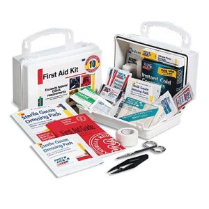 FAO 10 Person, 62 Piece Bulk Kit, Plastic Case w/Gasket